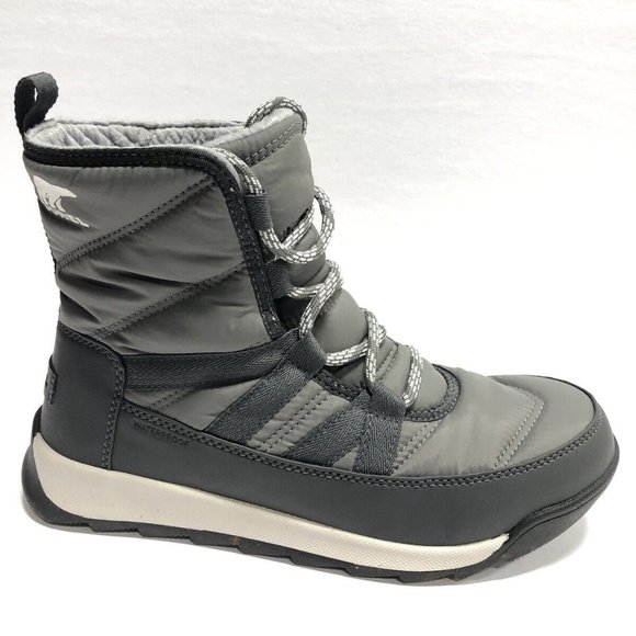 Sorel Women’s Whitney II Short Lace, Gray Winter Boots, Size 7.5M - Picture 1 of 6